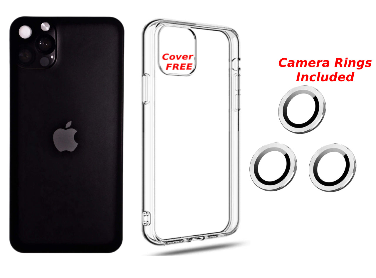 iPhone XR to 13 Pro Converter with Free Cover With CAMERA RINGS