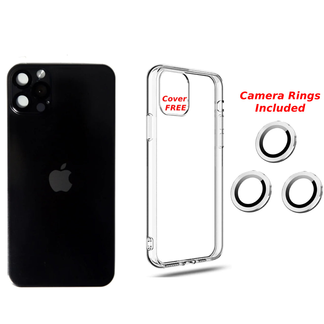 iPhone 11 to iPhone 13 Pro Converter - (Free Cover Included) and Camera Rings