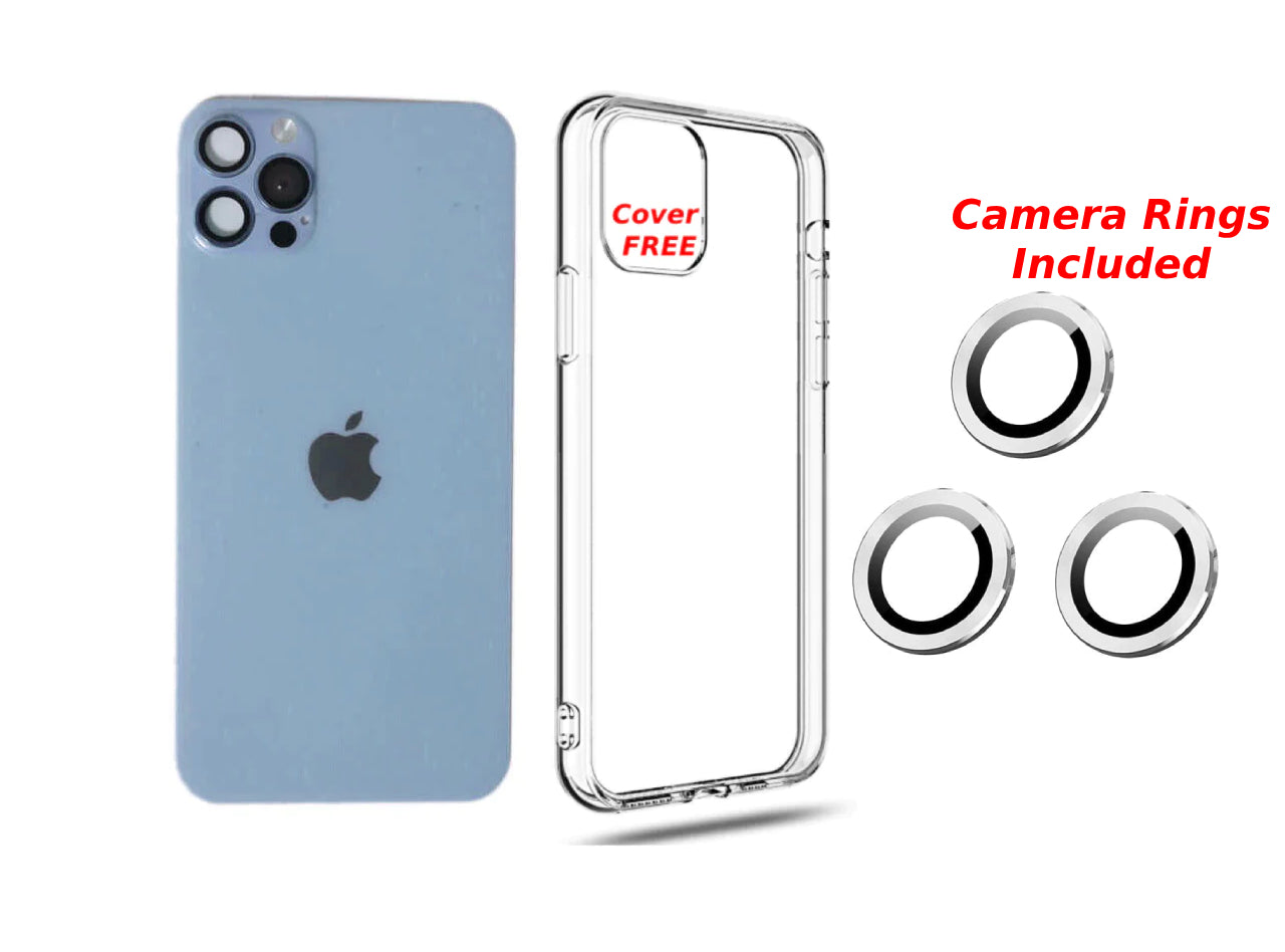 iPhone X/XS to 13 Pro Converter with Cover and CAMERA RINGS