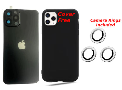iPhone X/XS to 13 Pro Converter with Cover and CAMERA RINGS