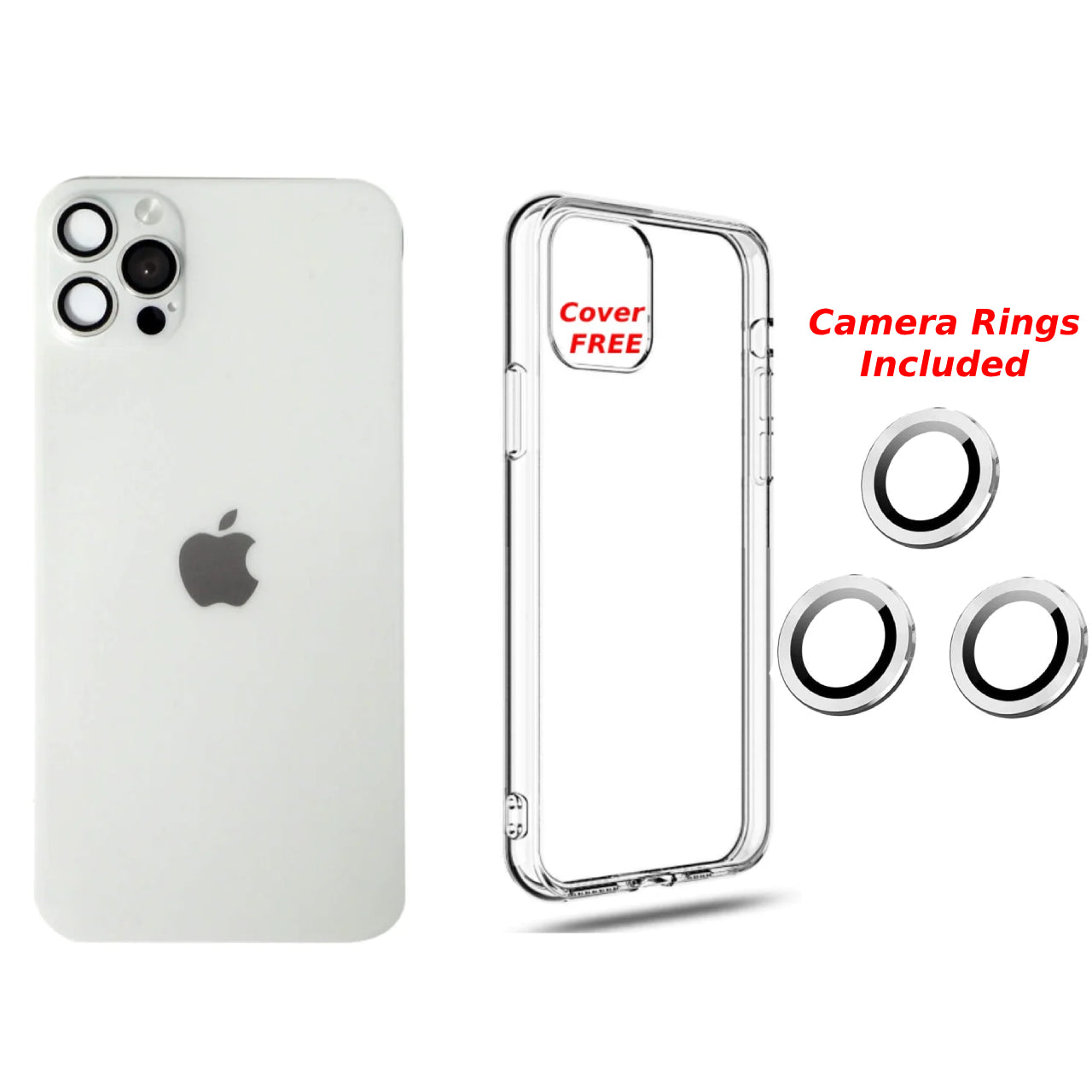 iPhone 12 to iPhone 13 Pro Converter - (Free Cover Included) and CAMERA RINGS