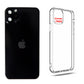 lpPhone 11 To 12 Pro Converter Back Camera Lens Cover Full Screen Protector With logo